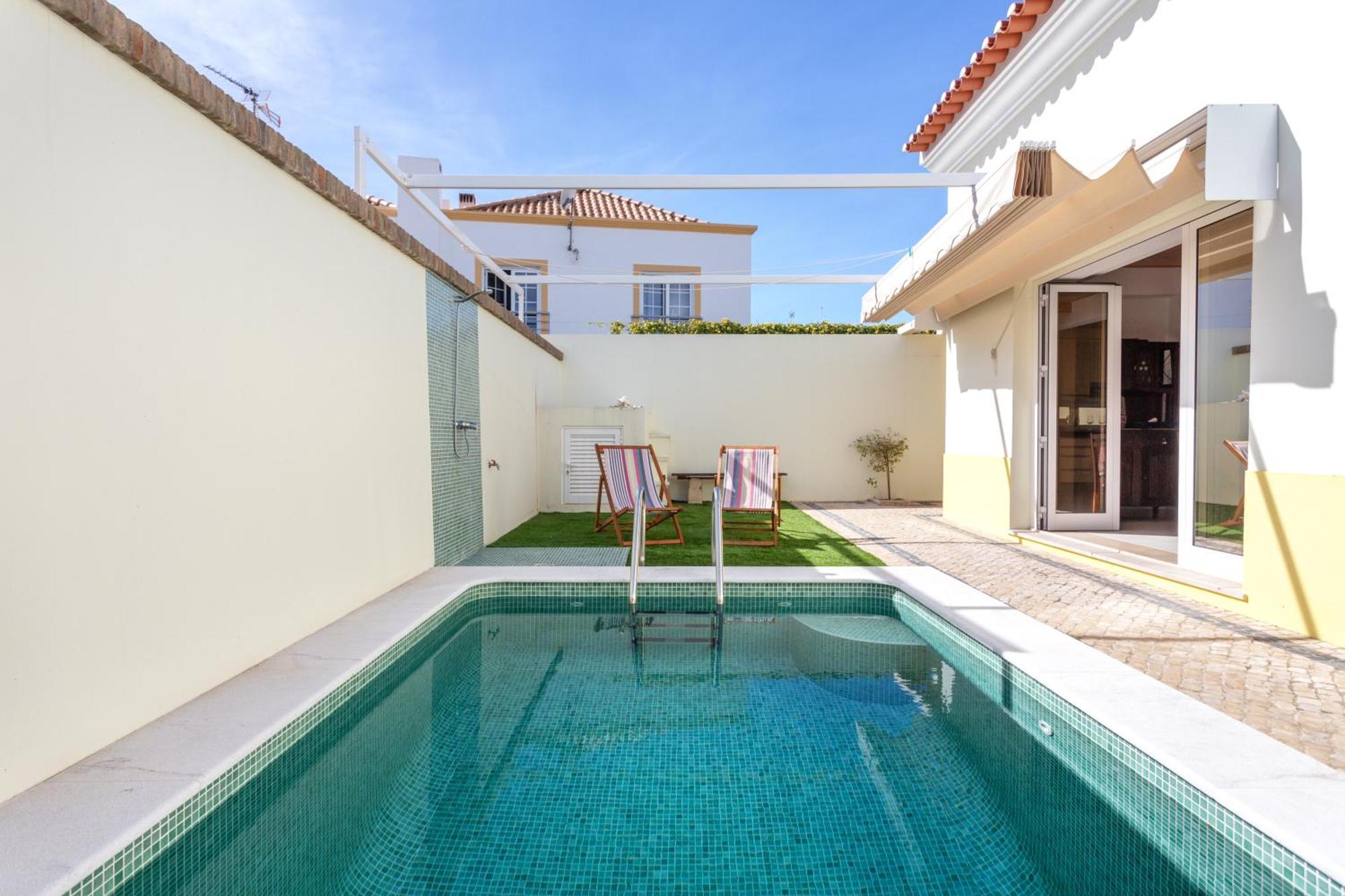 As Serenas Casa B Piscina วิลา โนวา เด คาเซลา ภายนอก รูปภาพ