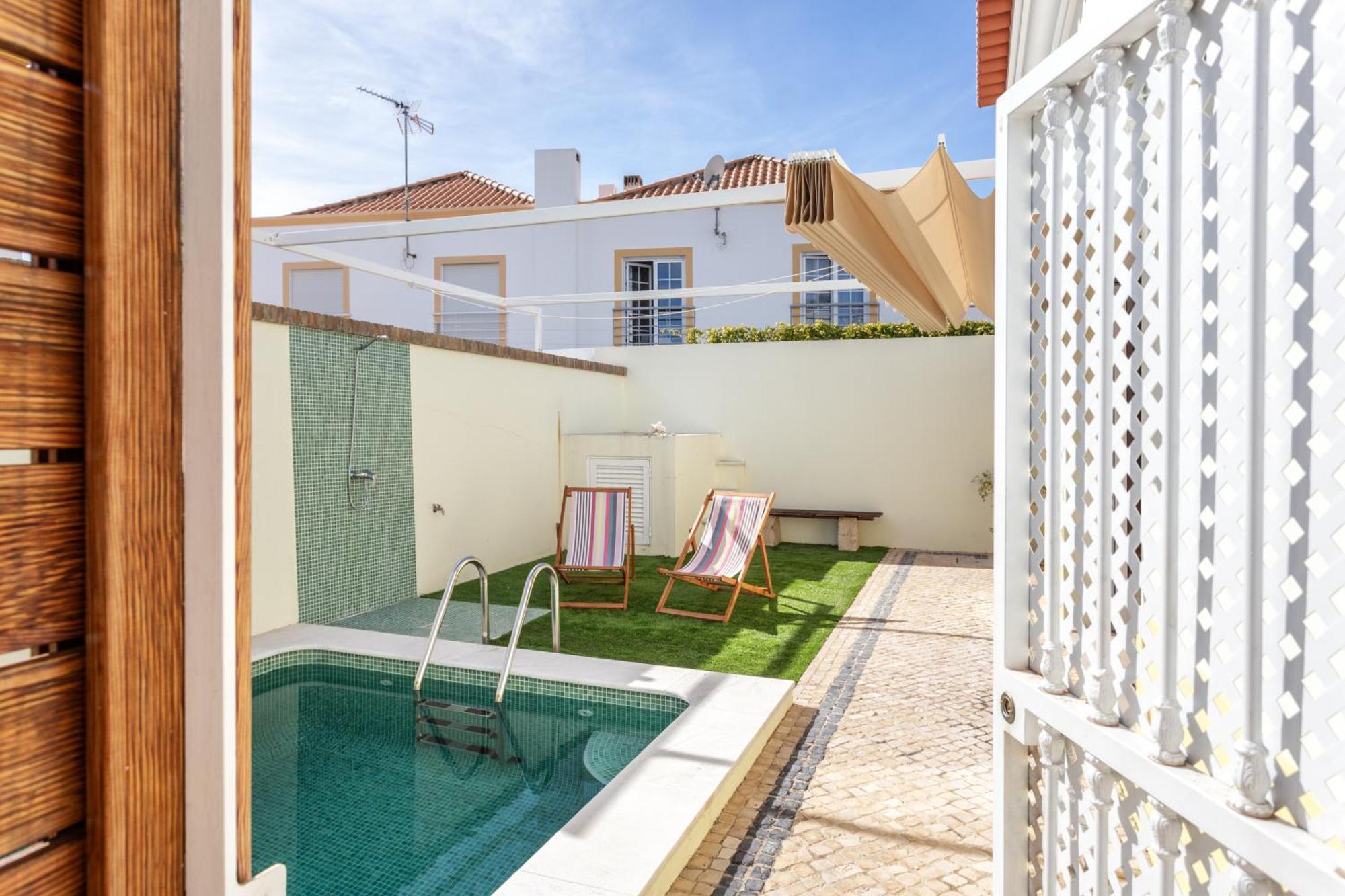As Serenas Casa B Piscina วิลา โนวา เด คาเซลา ภายนอก รูปภาพ