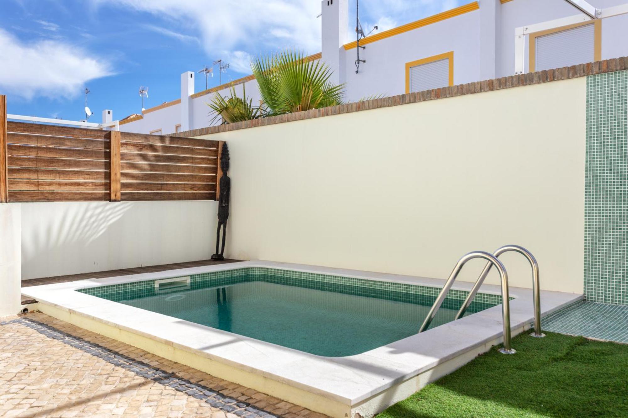 As Serenas Casa B Piscina วิลา โนวา เด คาเซลา ภายนอก รูปภาพ